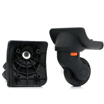 

High Quality Cloth Leather Suitcase Accessories Universal Wheel Plastic For Truckle