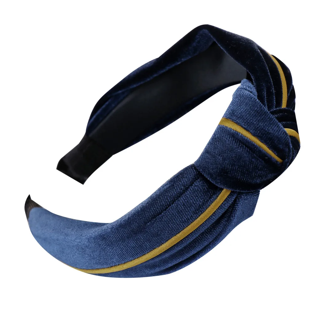 Womail Hairband мягкая головная повязка бархатная повязка для волос с бантом густая Губка аксессуары для волос Губка обруч для волос симпатичный головной убор INS