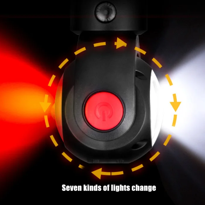 Вращающийся на 360 градусов Магнитный светодиодный USB фонарик с зарядкой фонарь рабочий светильник для наружного светильник ing BJStore