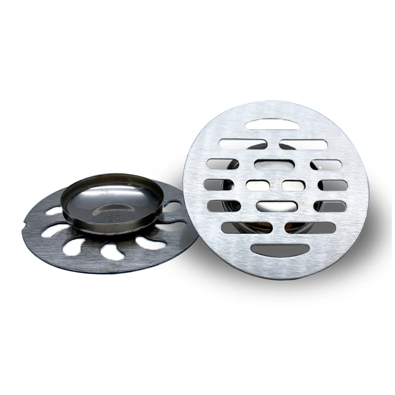 Shower Drain Cover Floor Drain Shower Drain Floor Drain Filter Stainless Steel Bathroom Wash Machine Toilet Sewer