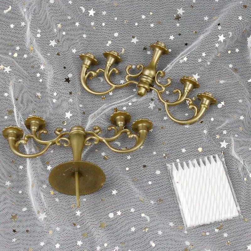 10Setslot Candle Holders Cake topper Birthday Wedding Anniversary Party