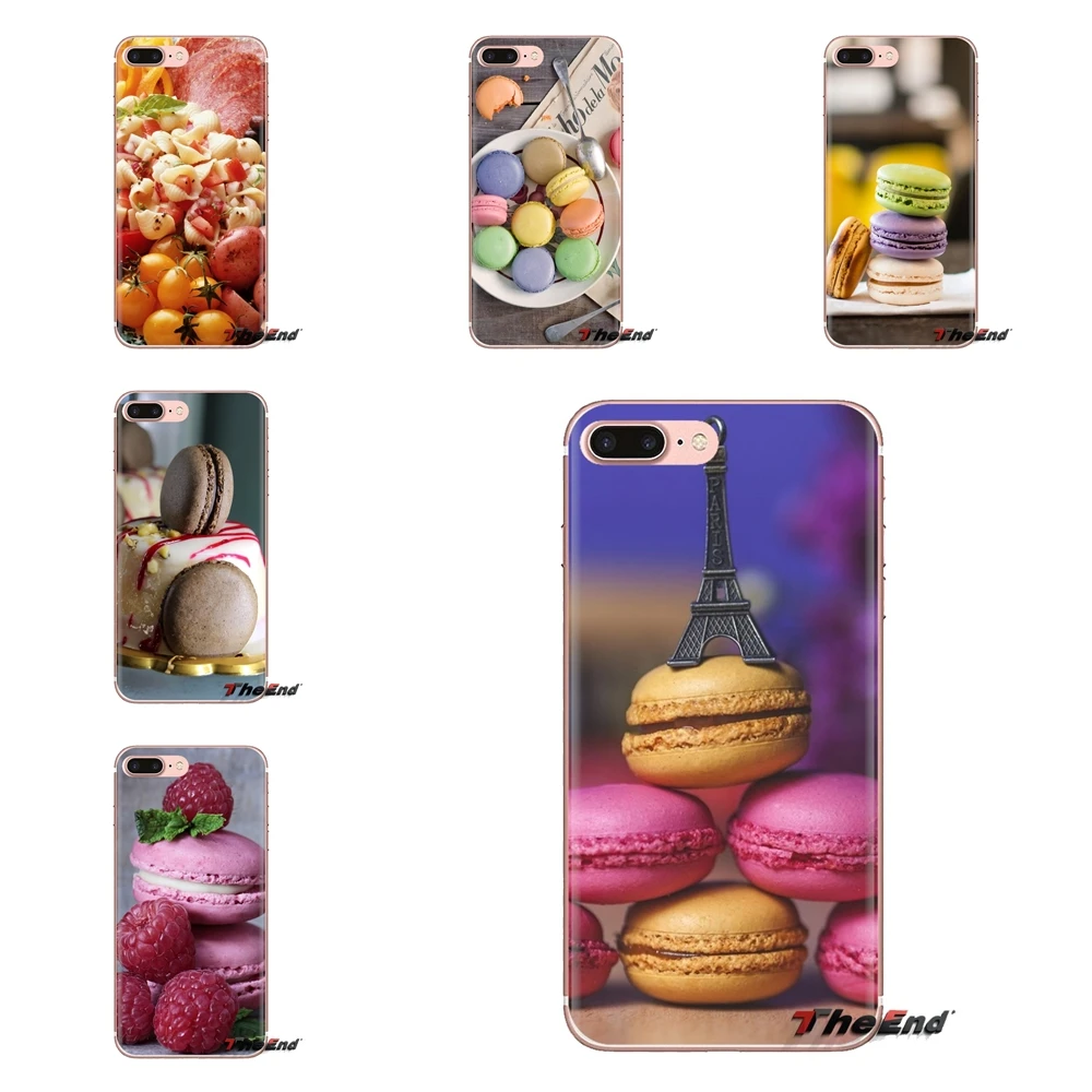 Soft Transparent Case For Huawei P Smart Y6 P8 P9 P10 Plus Nova P20 Lite Pro Mini 2017 SLA-L02 SLA-L22 2i Food Wallpaper Macaron |