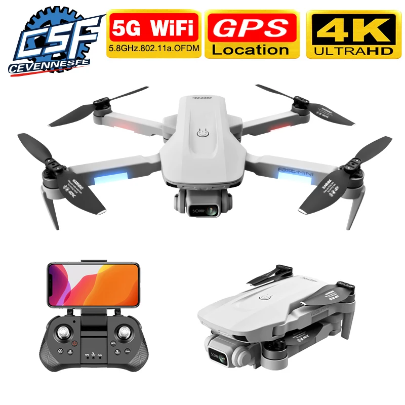 Новинка 2020 Квадрокоптер F8 с GPS HD 4K камерой профессиональная передача изображения