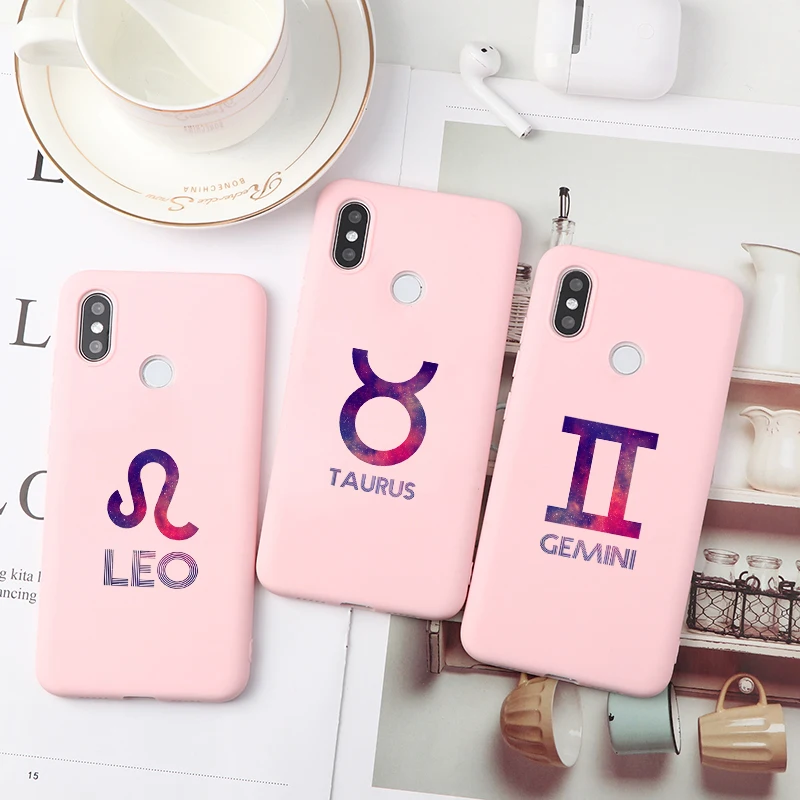 Чехол для телефона с знаком зодиака Xiaomi Mi 10 CC9 9 SE 9T Mi9T 8 Lite на Redmi Note 7 8T K30 K20 Pro7A 8A |