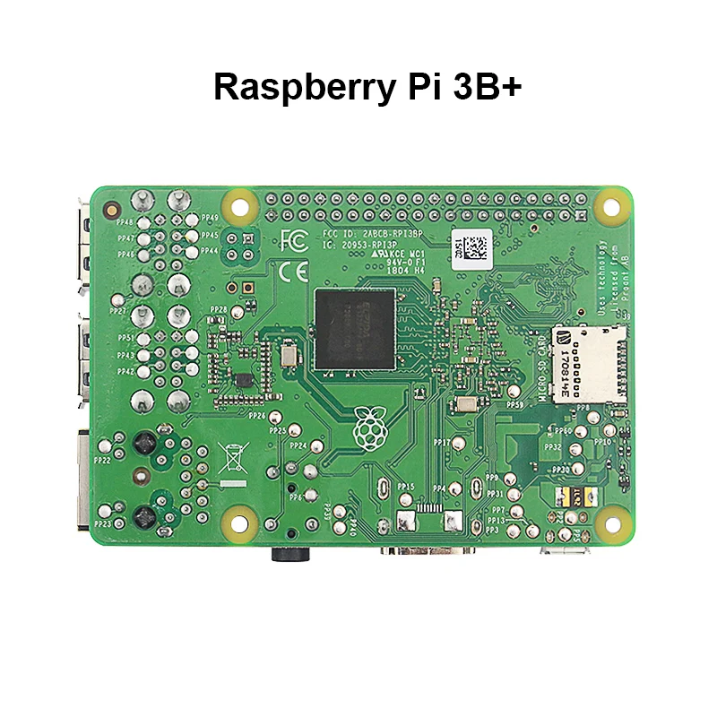 Original Raspberry Pi 3 Model B Plus/Raspberry 3 Model B Board 1.4GHz 64-bit Quad-core ARM Cortex-A53 CPU with WiFi & Bluetooth
