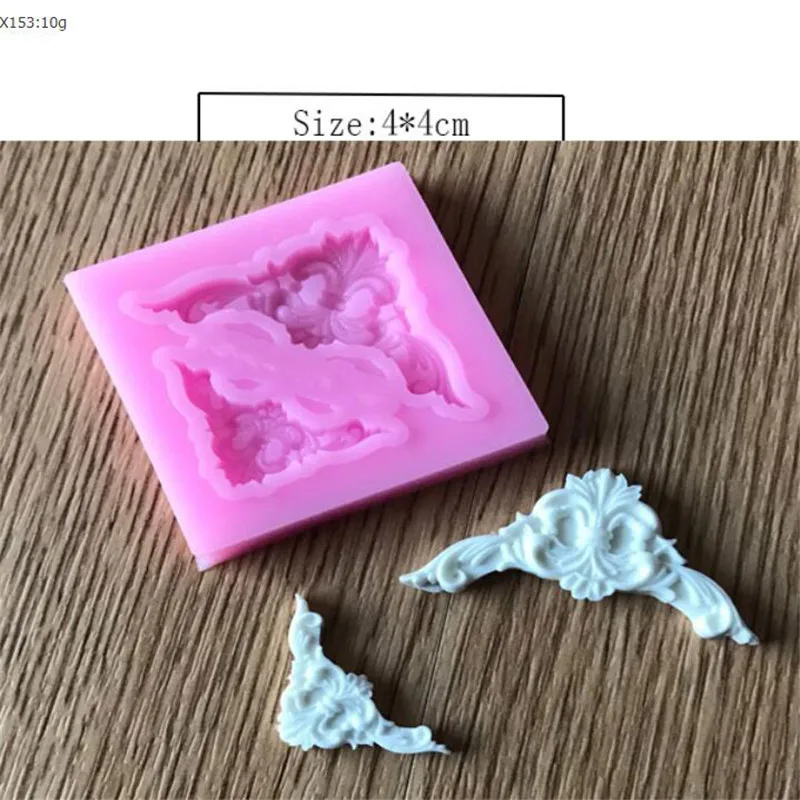 RFGHAC 4 Stück Vintage Silikonformen - Schlüssel & Schloss Fondant Formen Für Kuchen