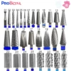 RolinStar Right Hand promotion type Carbide Tungsten barrel stable shank  Accessories Cutter pedicure nail milling drill bits 1