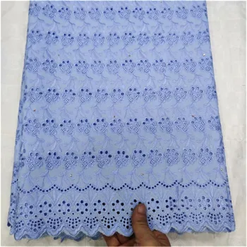 

STILL FLY african brocade fabric fashion dubai fabric 100%cotton swiss voile laces switzerland with sotnes 5yards/lot L140