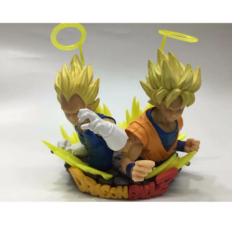 Аниме Dragon Ball Супер Saiyan Сон Гоку Вегета PDHc воин король Вегета GK статуя собрать Морден игрушка M2665