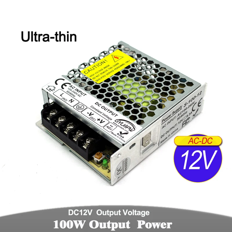 Etl Heeft 1 - 10v Dimbare Led Driver 12vdc 24vdc 150w Waterdichte Ac Dc Power Supply P633