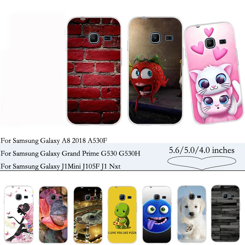 Чехол для samsung A8 2018 A530F чехол Grand Prime G530 G530H Galaxy J1 Mini J105 Nxt | Мобильные телефоны и