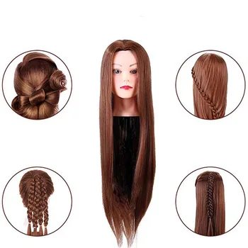

Professional Hairstyle Female Mannequin And Braids In Beauty Salon Wig Model Hairdressing head