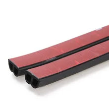 B-shape Тип обшивки резиновый край двери Шум Уменьшить уплотнение молдинги прокладки 26 метров