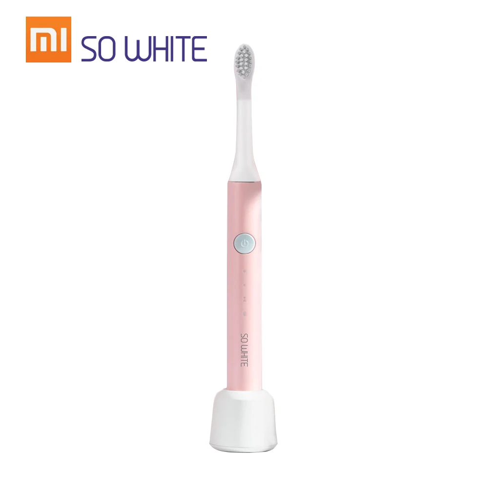 Xiaomi sonic электрическая зубная щетка SOOCAS SO white(PINJING) EX3 Водонепроницаемая Индуктивная зарядка чистая ультра звуковая умная зубная щетка - Цвет: Слоновая кость