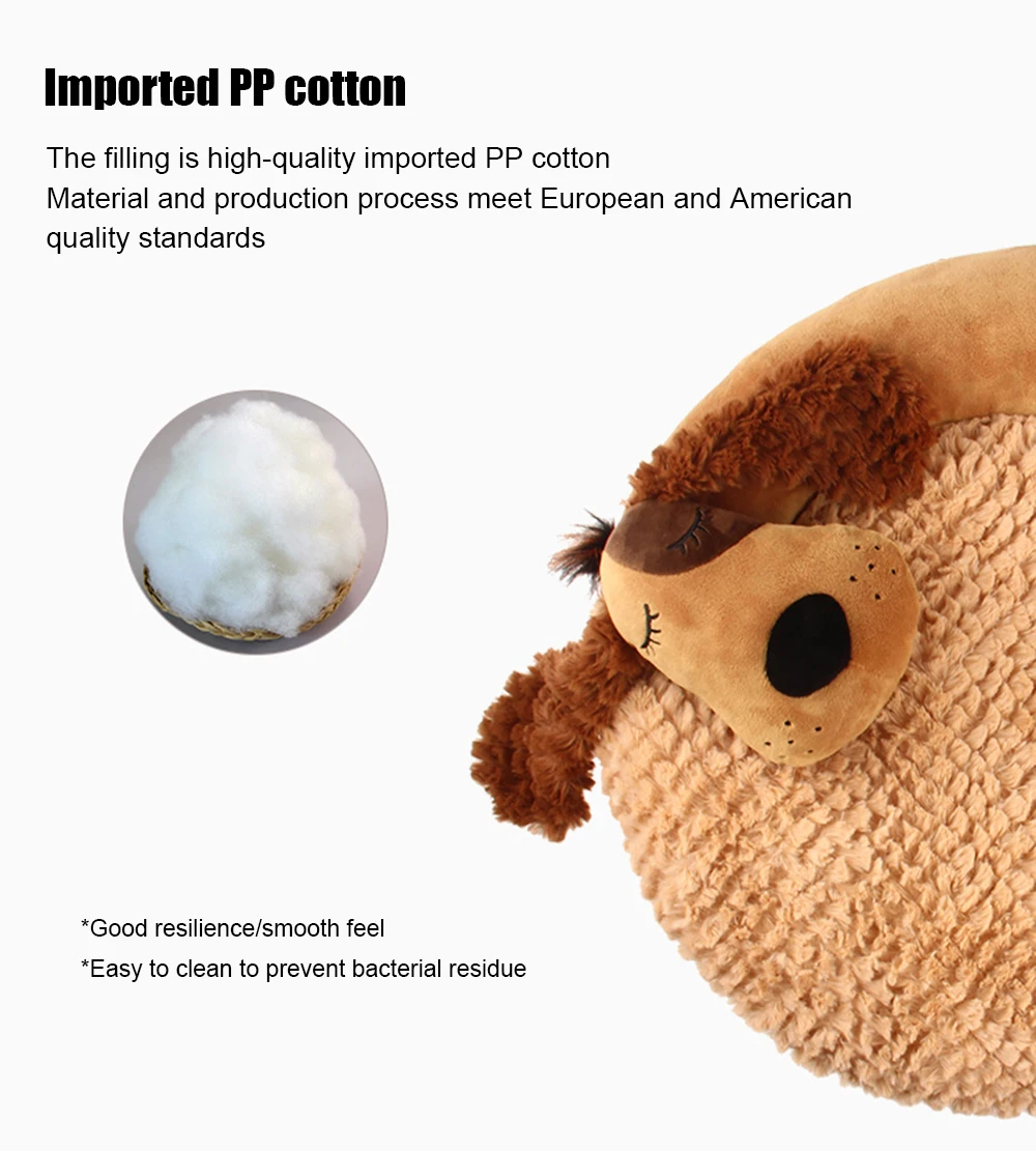 Товары для домашних животных Gigwi коврик серия Snoozy Friends стереоскопическая подушка