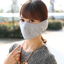 Теплые женские плюшевые пушистые теплые меховые наушники для женщин и девушек, зимние наушники