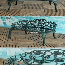 Ngryise 1 шт. набор Досуг сад стальной стул Длина 100 см около