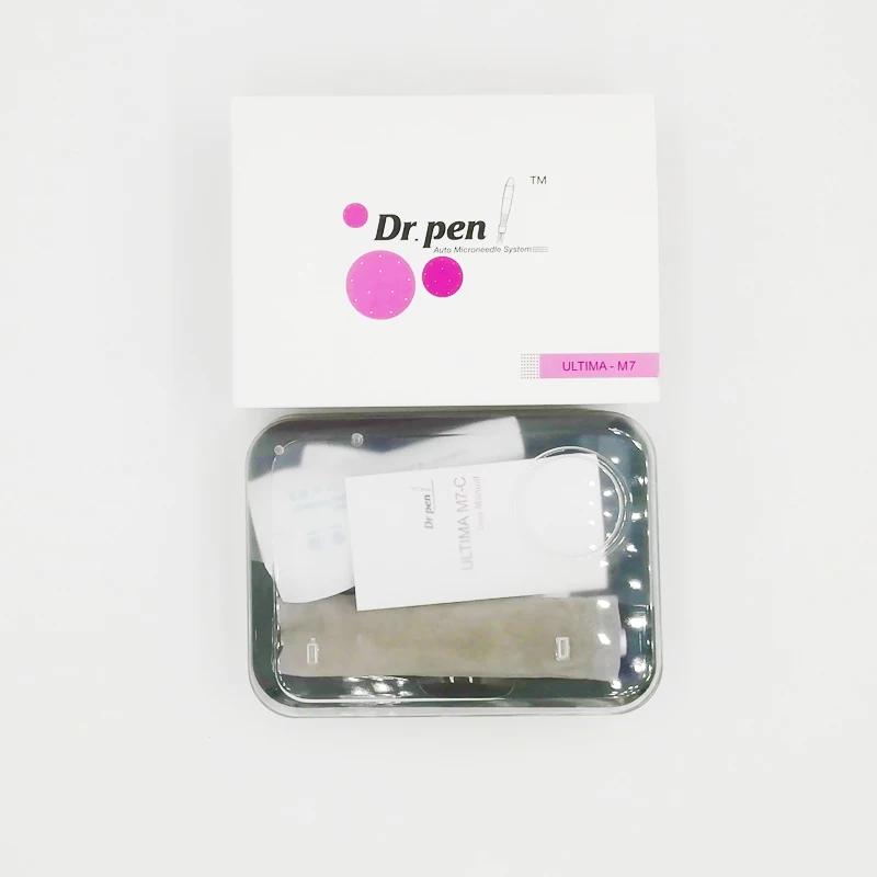 Dr. Pen M7-C Дерма ручка микроиглы микро байонет прото иглы картриджа устройство электрический штамп Dermapen Dr Mezo Dermopen проводной