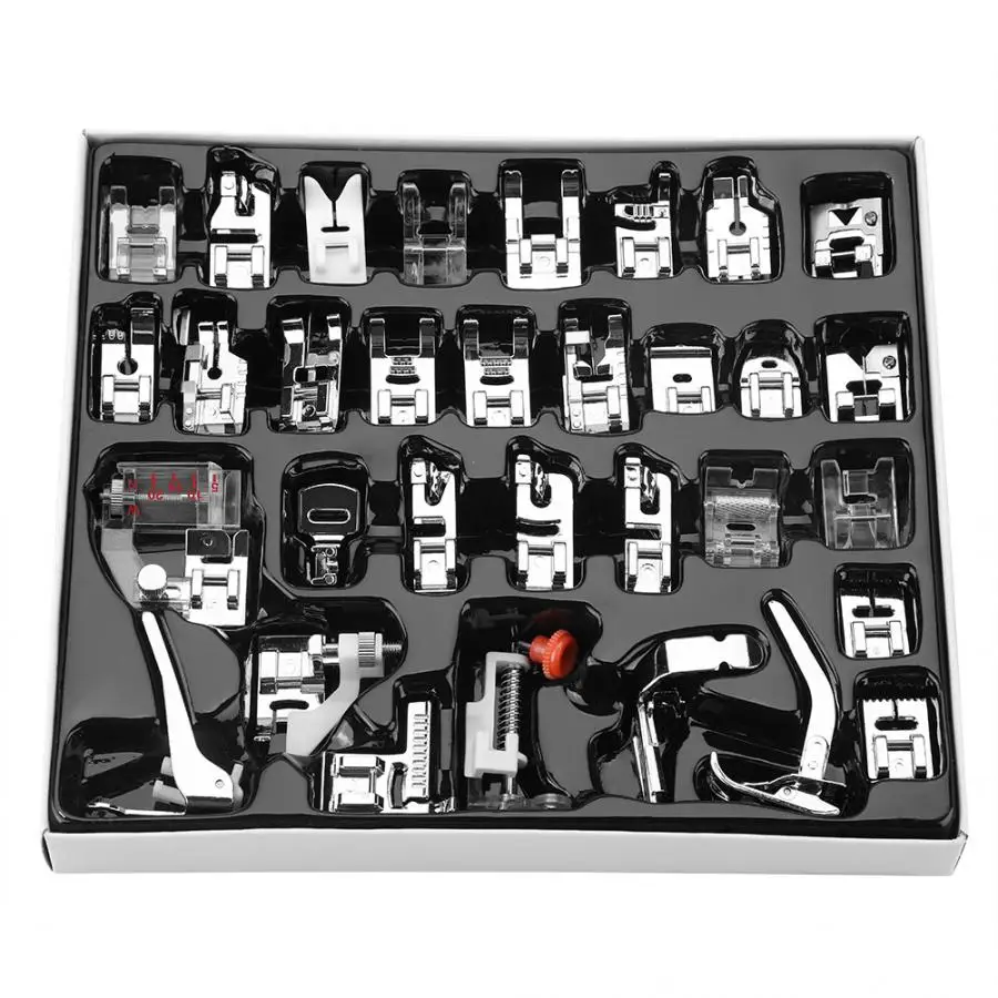 Аксессуары швейной машины 32 шт./компл. набор швейных лапок для ходьбы|Швейные