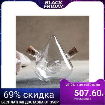 

Bottle "2 in 1" for sauces and butter "Bird", 350/30 ml, 12 × 10 × 11 cm