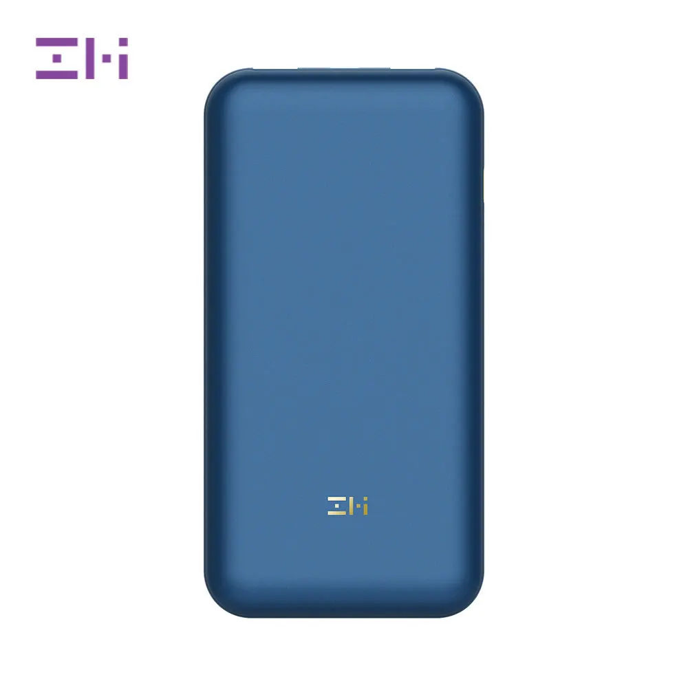 Étui de protection en Silicone QB823, housse pour power Bank ZMI violet 10  Pro 20000mA, pochette