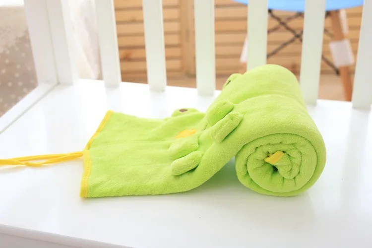 [Sale] Cartoon Small Pillow Blanket Cute Animal Blanket-Processing Washing Label Recruit Agents