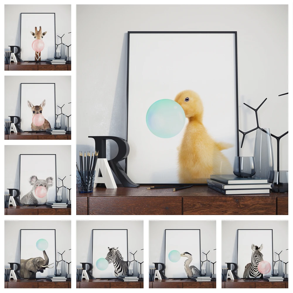 Семейный номер для детской комнаты детский сад wall art Украшение плакат маленький