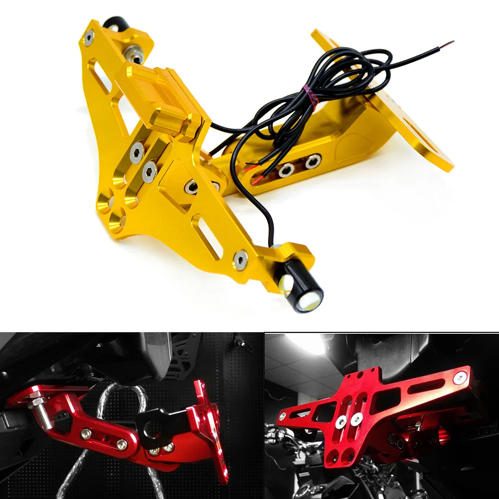 For 2006-2010 Suzuki GSXR GSX-R 600 750 1000 K1 K2 K3 Motorcycle License Plate Bracket Licence Holder Frame Number | Автомобили и