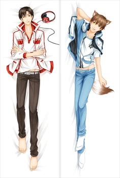 

Anime Boy The King’s Avatar Ye Xiu & Zhang Jiale Dakimakura Cover QuanZhi GaoShou Huang Shaotian Bolster Hugs Body Pillowcase
