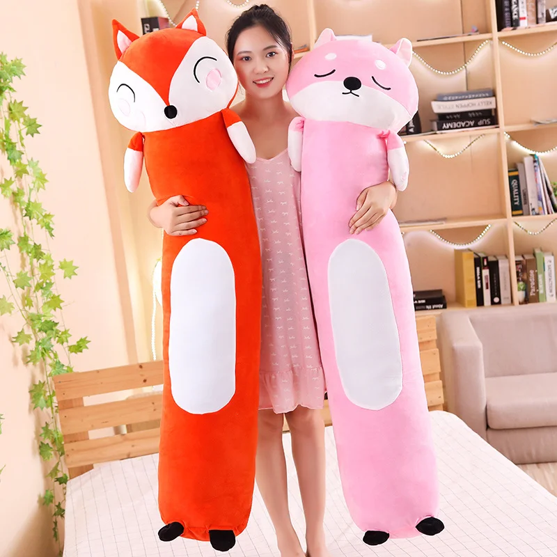 Панды Животные игрушка спальный подушками Косплей Shiba «Лисья Секретная служба»(Inu КИТ лиса моющиеся с вкладышем мультфильм животных Plushie друг 100/140 см