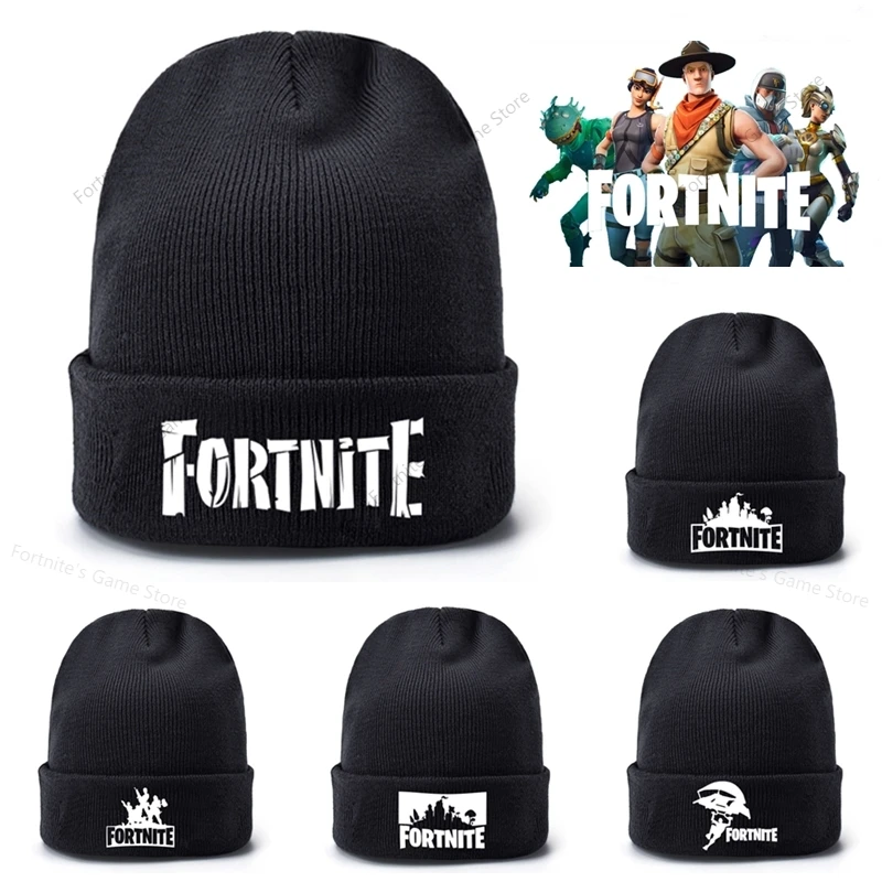 Fortnite головные уборы сезон осень зима Теплый вязаный Шапки игровой