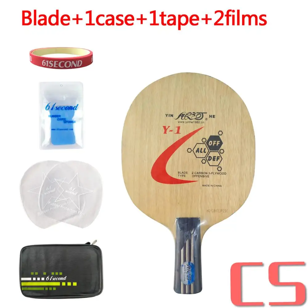 CS with F 1 case Yinhe Y-1 Y1 Y 1 настольный теннис пинг понг лезвие - Цвет: CS with F 1 case
