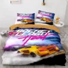 New Rocket League Bedding Set Bedspread Single Twin Full Queen King Size Car Rocket League Bed Set Aldult Bedroom Duvetcover 2