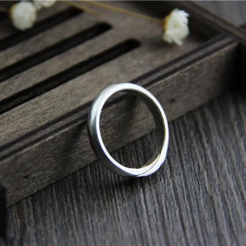 Женское серебряное кольцо ручной работы с натуральным 100% 925 пробы|925 sterling silver
