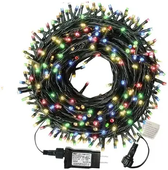 

24V Waterproof LED String Lights 10-100M EU US Outdoor Garland for Christmas Trees Xmas Party Wedding Decoration