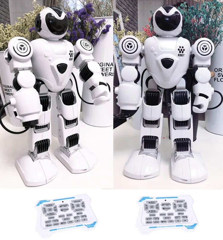 RC الروبوتات لعب للأطفال صوت الحوار الذكية روبوت الغناء روبوت راقص ألعاب تعليمية للأطفال جهاز روبوت للتحكم عن بعد