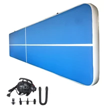 Воздушный трек 10 м надувной airtrack tubling коврик для гимнастики йоги надувной гимнастический коврик Air track withCE/UL Электрический воздуходувка