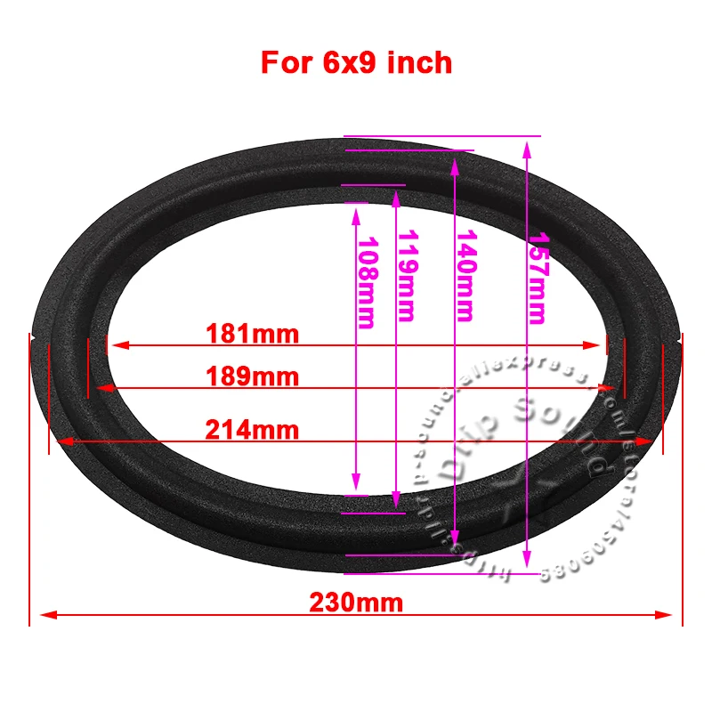 Altoparlante 6.5'' Woofer Hi-fi 70 W Di Ricambio Con Sospensione In Foam - Foto 8