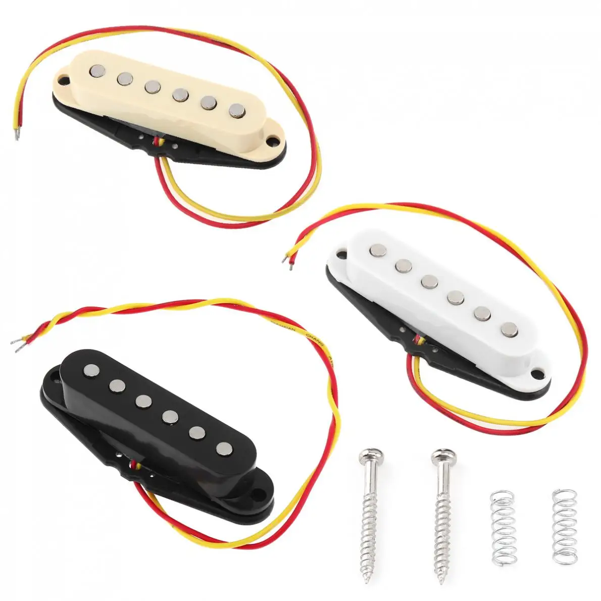 Single Coil Sound Pickup for ST SQ 6 Strings Electric Guitar Harmonious | Спорт и развлечения