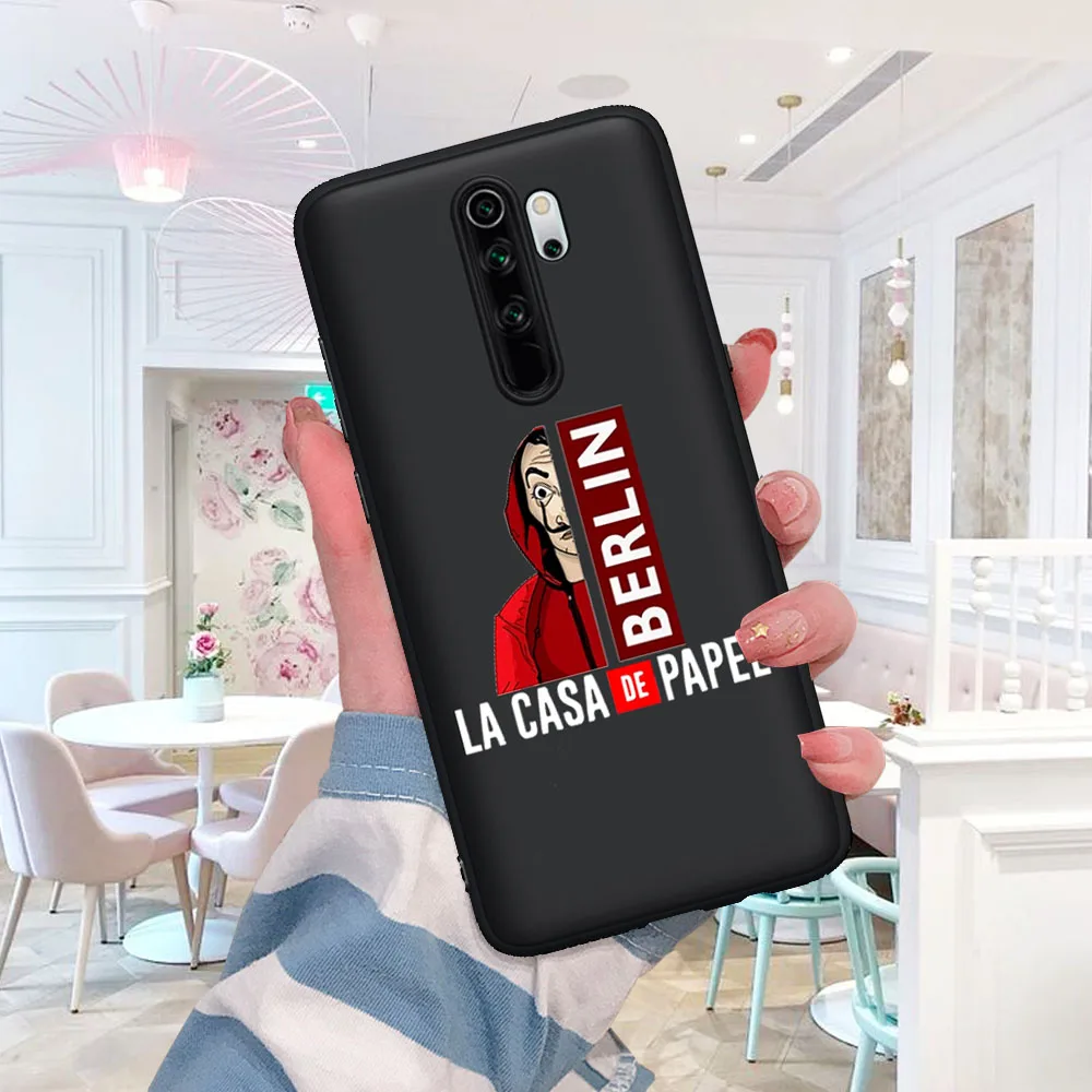 Испания ТВ деньги Heist House Paper La Casa de papel чехол для Xiaomi Redmi Note 5 6 7 8 Pro K20 K30 mi 9T Мягкий ТПУ