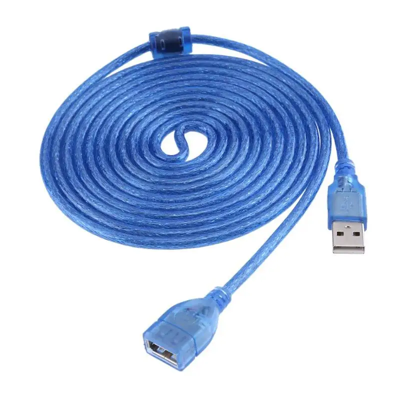 3 м длина USB2.0 порт удлинитель Кабель с экранирующим магнитным кольцом