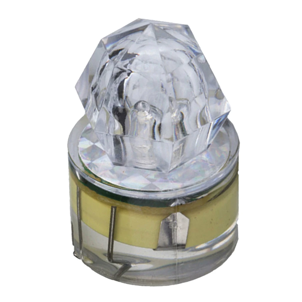 LED Deep Drop Flashing Light Auto-On/Off Underwater Fishing Baits Squid Strobe