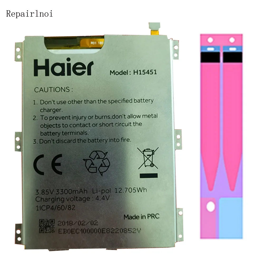 Мобильный аккумулятор 3 85 В 3300 мАч для Haier Hurricane Hm-N505-FL i8 LTE H15451 сменные