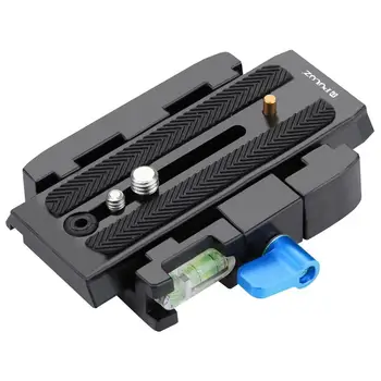 

DSLR SLR Cameras PTZ Quick Release Clamp Adapter Quick Release Plate with 1/4 inch 3/8 inch Screw