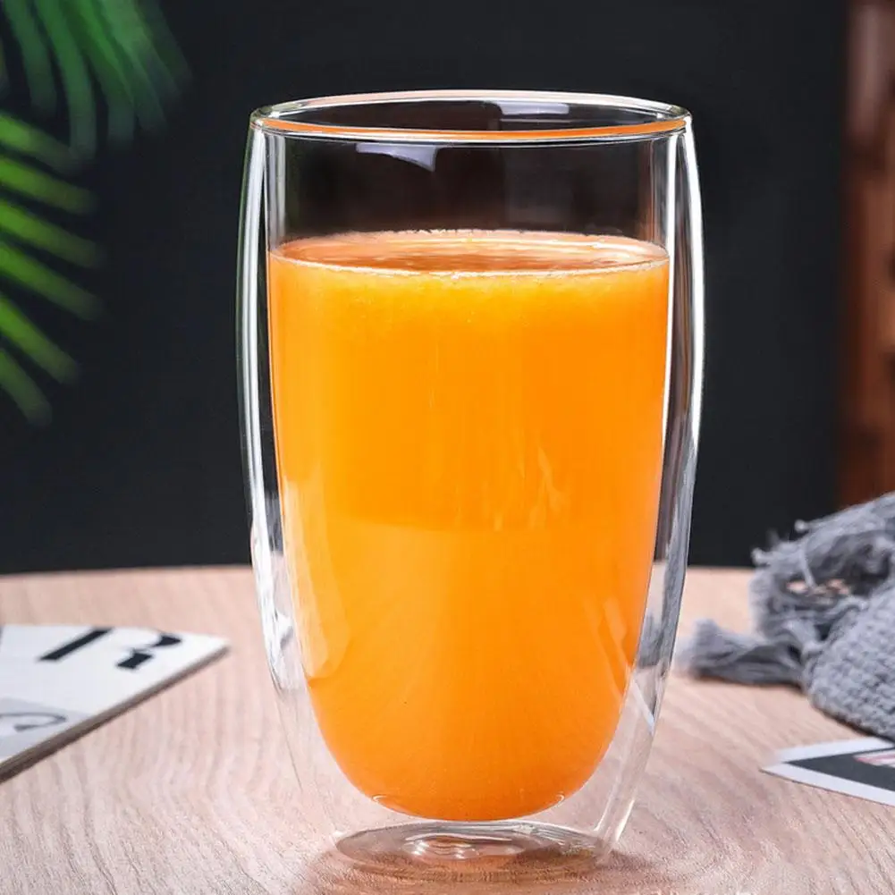 250/350/450 мл молока Кофе двойной Слои изоляция бутылку воды кружка ...