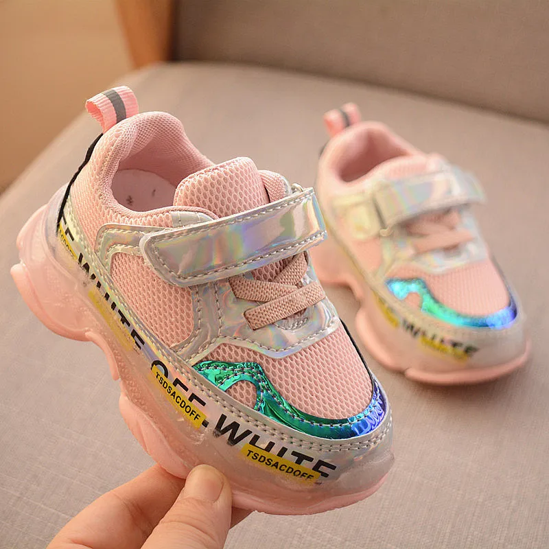 Pink Новинка года; sapato feminino; детская обувь для девочек; Basket Enfant Fille Tenis criancha Tenis Infantil Menino; детская обувь; кроссовки для мальчиков - Цвет: Pink