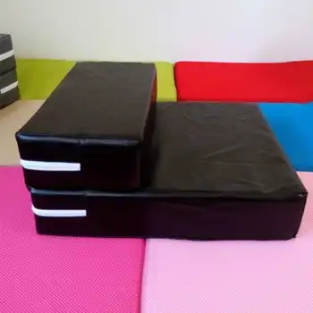 

2 Steps Ladder Leather Cover Sofa Bed Dog House Kennels Removable Portable Pet Stairs Detachable Pet Bed Cat Dog Ramp
