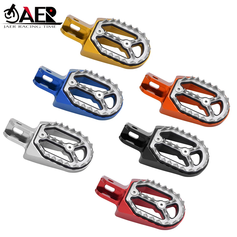 JAER CNC мотоциклетные подножки для Honda CRF230 L CRF230L 2003-2009 Высокое качество грязи велосипед подставка для ног CRF230F 2005