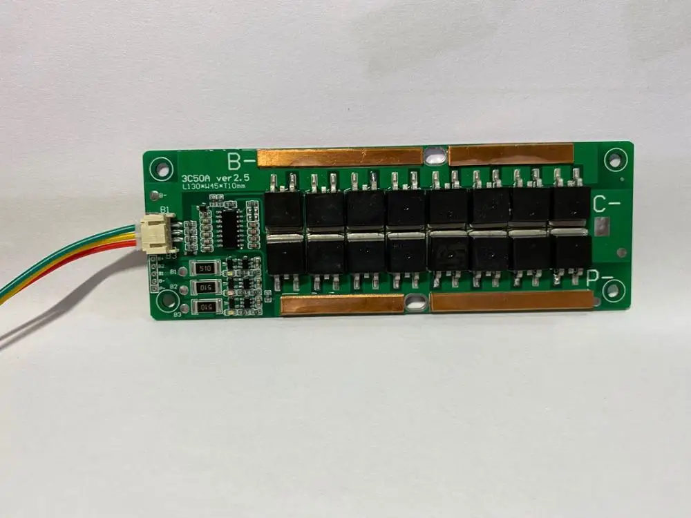 18650 BMS 3S 50A плата с балансом 12 6 в защитная литий ионной батареи|Аксессуары| |