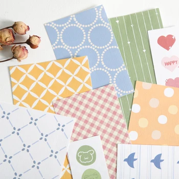 

21Pcs\DIY creative cute retro personality fun can tear Post-it notes message student stationery office supplies notebook